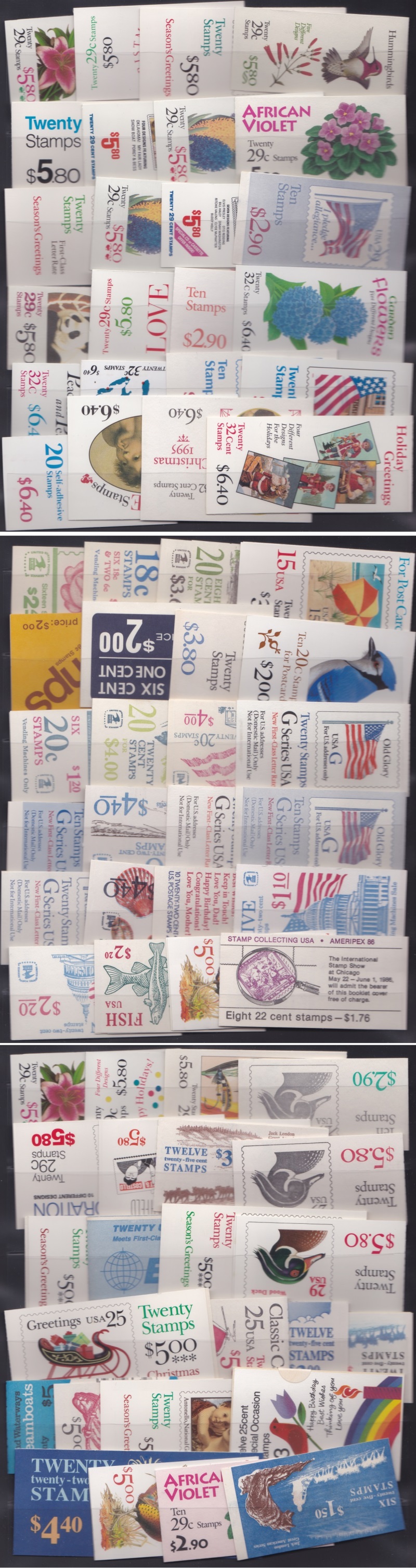 mint us stamps below face value and collector supplies 13 cent christmas stamp