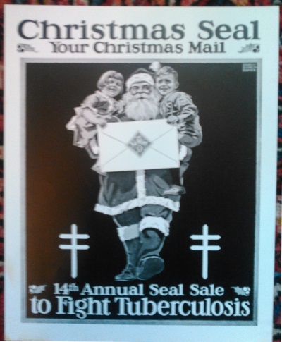 1921 Christmas Seal Poster, proof