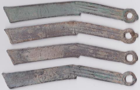 Chinese Zhou Dynasty Ming Knife Coins