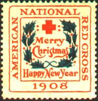 1908 type 2 US Christmas Seal