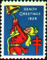 1929 US Christmas Seal