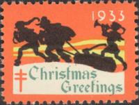 1933 US Christmas Seal