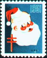 1951 US Christmas Seal