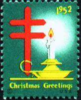 1952 US Christmas Seal