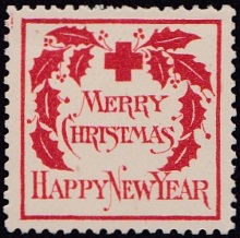 1907 US Christmas Seal, type 2 EF