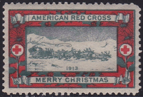 1913 type 1 US Christmas Seal WX11