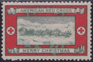 1913 US Christmas Seal type 2 1913 US Christmas Seal type 2