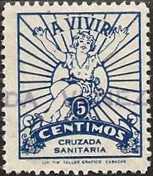 Venezuela #51.4 TB Christmas Seal