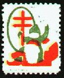 Error Christmas Seal, missing color Error Christmas Seal, missing color