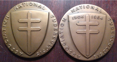 1954 NTA Medalic Art Large Medal 1954 NTA Medalic Art Large Medal