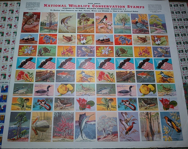National Wildlife Federation 1943 imperforate proof