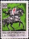 Argentina #15 TB Christmas Seal