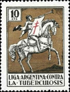 Argentina #231 TB Christmas Seal