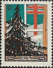 Belgium local TB Christmas Seal
