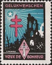 Belgium local TB Christmas Seal