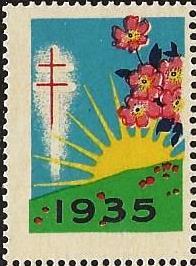 Begium #3 1935 TB Christmas Seal