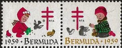 Bermuda #14 Christmas Seal