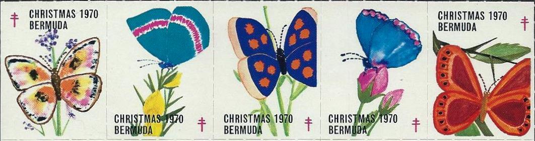 Bermuda #25 Christmas Seal
