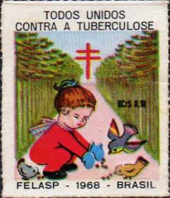 Brazil #36.2 TB Christmas Seal