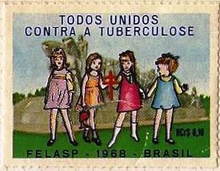 Brazil #36.3 TB Christmas Seal