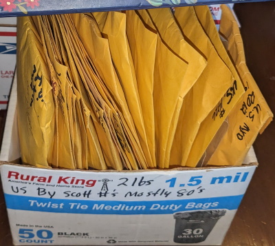 Bundles of US & Canadian Postage Stamps