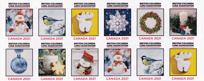 British Columbian Christmas Seals