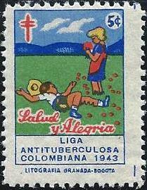 Colombia #18 TB Christmas Seal