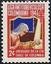 Colombia #29 TB Christmas Seal
