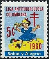 Colombia #51 TB Christmas Seal