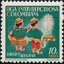 Colombia #57 TB Christmas Seal