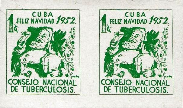 Cuba #15.1 TB Christmas Seal