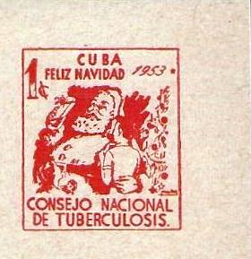Cuba #17.1 TB Christmas Seal