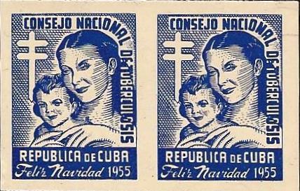 Cuba #23.2 TB Christmas Seal