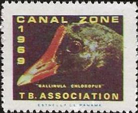 Canal Zone #9 TB Christmas Seal