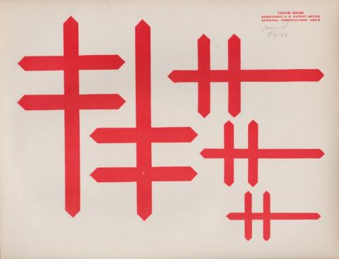 Double Barred Cross, International symbol of the fight against Tuberculosis
