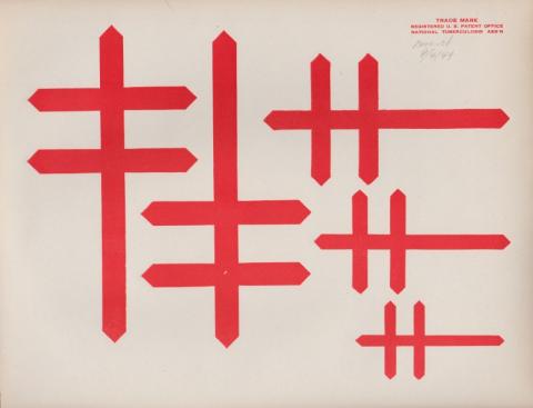 Double Barred Cross, International symbol of the fight against Tuberculosis Double Barred Cross, International symbol of the fight against Tuberculosis