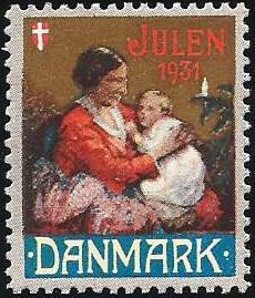 Danish #28 TB Christmas Seal