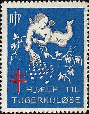 Danish Local #303 TB Christmas Seal