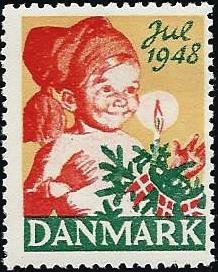 Danish #45 TB Christmas Seal