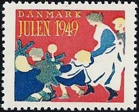 Danish #46 TB Christmas Seal