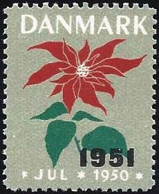 Danish #49.1 TB Christmas Seal