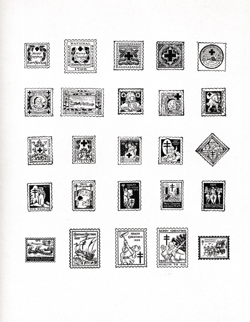 1907-1931 Christmas Seal Electrotypes used in Scott Catalogue