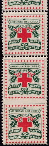 1909 Christmas Seal error VPIB