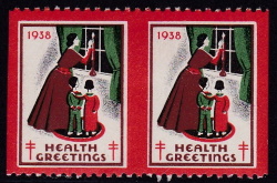 1938 Christmas Seal error, HPIV