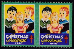 1940 Christmas Seal error, HPIV