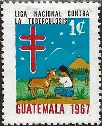 Guatemala #10 TB Christmas Seal