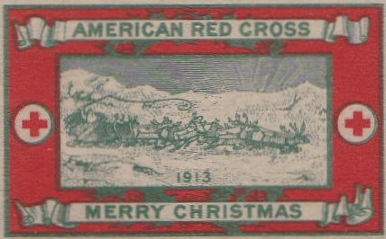 1913 type 2b US Christmas Seal