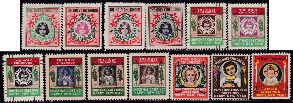1928-40 Holy Childhood Christmas Seals