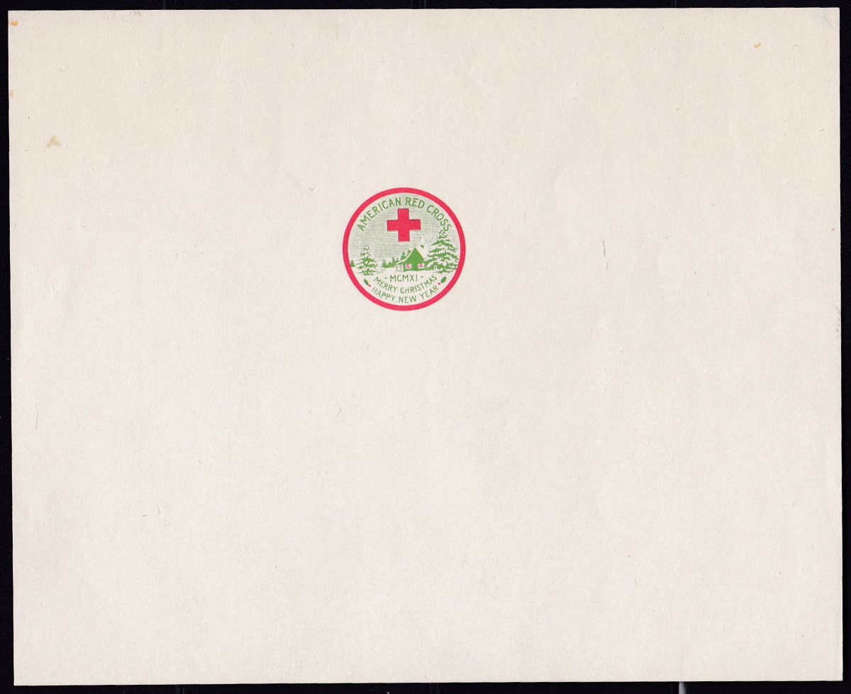 1911 US Christmas Seal, Die Proof Essay