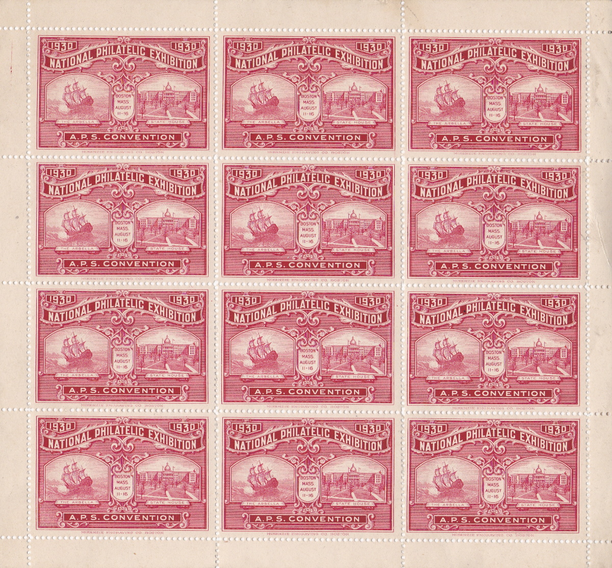 Poster Stamps 1930 Philatelic Steel Engraved ChristmasSeals poster-stamps-1930-philatelic-steel-engraved-christmasseals